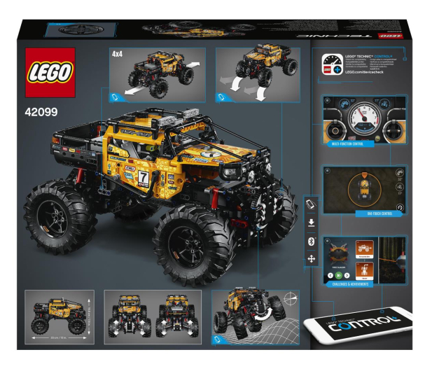 LEGO Technic 42099 Zdalnie sterowany pojazd terenowy - 505532 - zdjęcie 8
